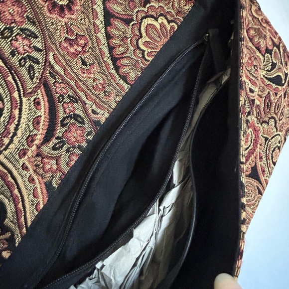 Talbots - Elegant Paisley Clutch Bag - Picture 6 of 7
